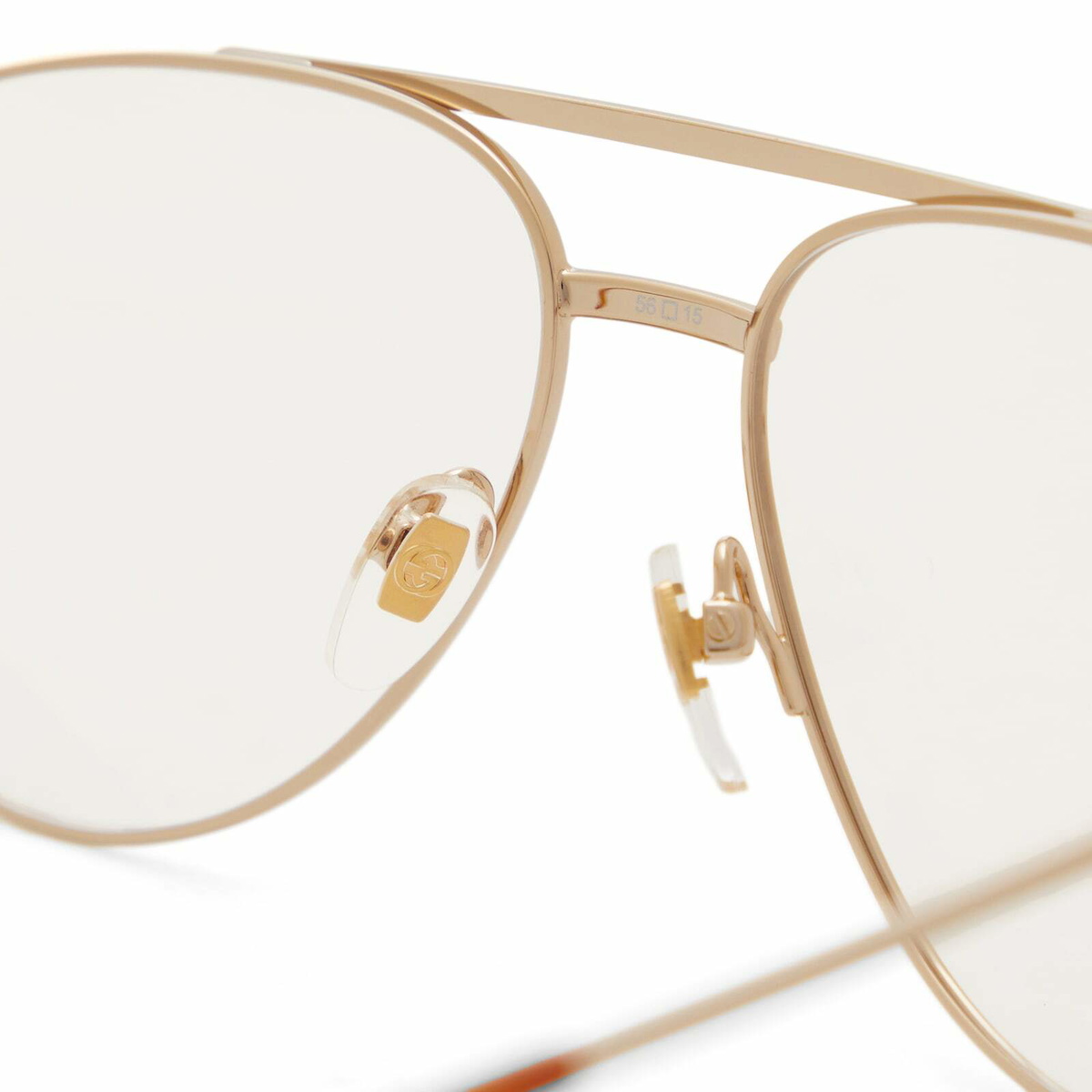 Gucci Men's GG1679O Optical Glasses in Gold/Transparent Gucci