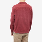 Paul Smith Men's Corduroy Chore Jacket in Red