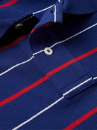 Polo Ralph Lauren - Slim-Fit Striped Cotton-Piqué Polo Shirt - Blue