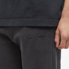 Cole Buxton Men's CB Waffle Lounge Sweat Pant in Black