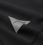 And Wander - Tape-Trimmed Neoprene Shirt - Men - Black