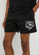 Amiri Hollywood Printed Swim Shorts Black