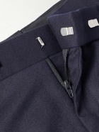 Kingsman - Tapered Wool-Flannel Suit Trousers - Blue