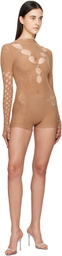 Poster Girl Brown River Bodysuit