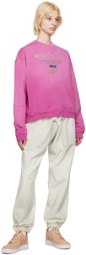 GUESS USA Pink Distressed Sweatshirt