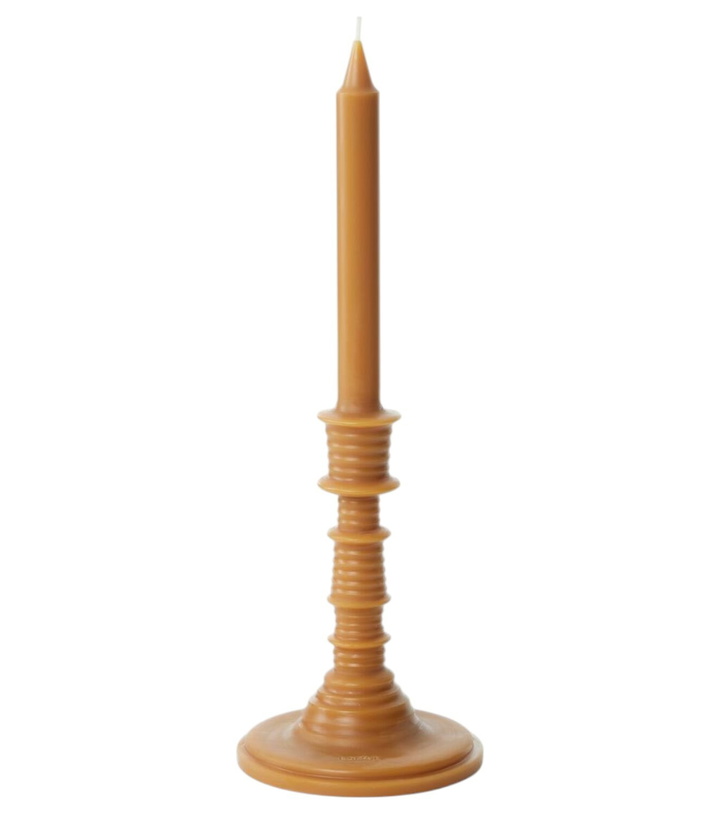 Photo: Loewe Home Scents Bronze Beeswax candleholder