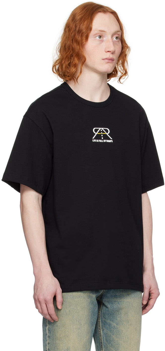 RTA Black Oversized T-Shirt