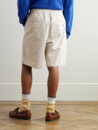 Folk - Assembly Linen and Cotton-Blend Shorts - Neutrals