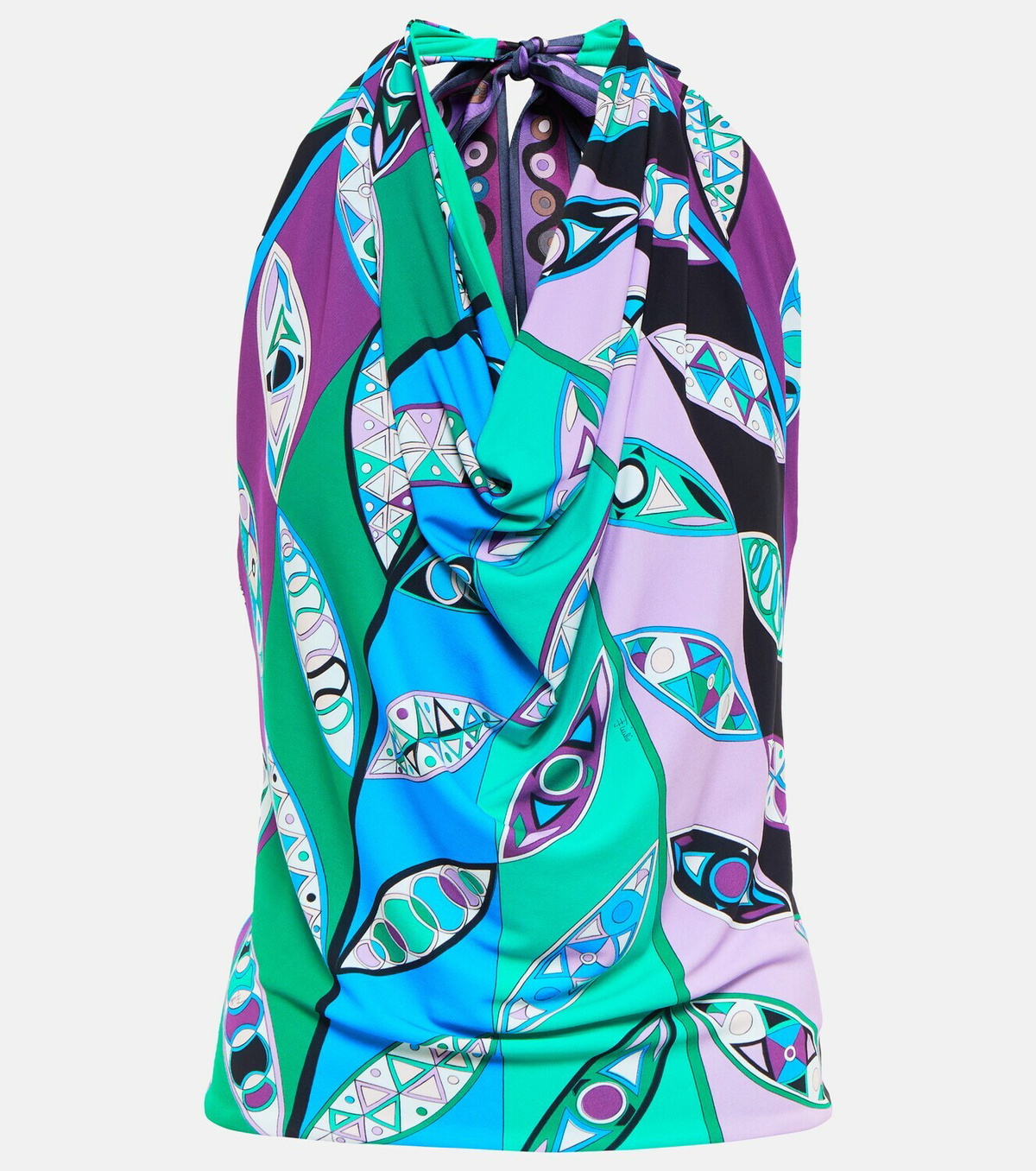 EMILIO PUCCI タートル トップス Marmo-Jacquard Top – PUCCI Online Store