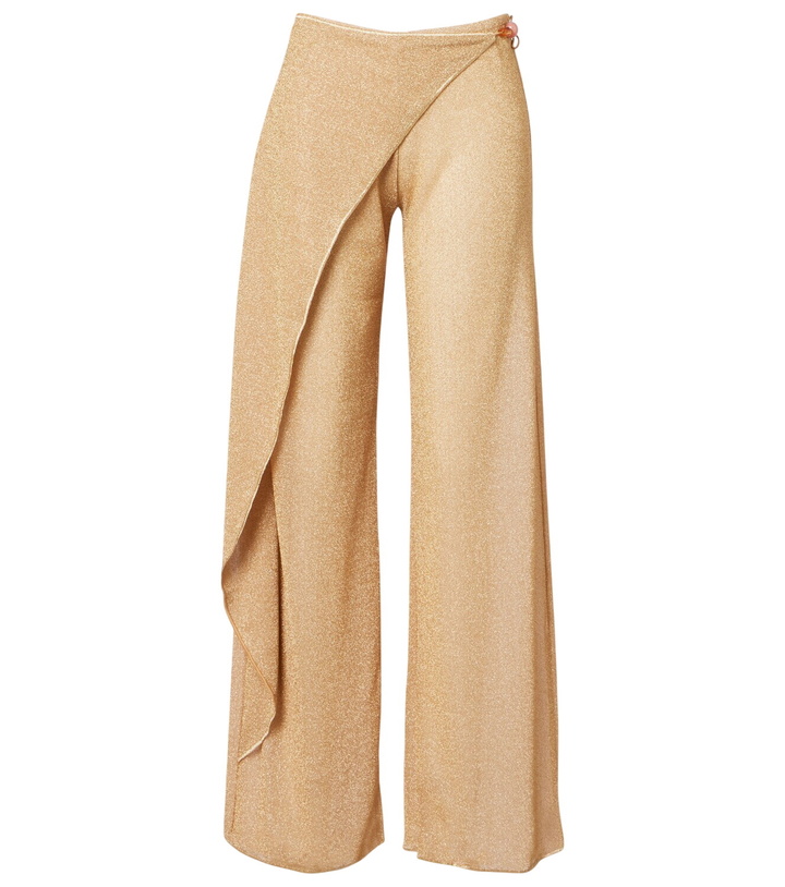 Photo: Oséree Lumière beaded wide-leg pants