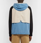 AMI - Colour-Block Shell Hooded Jacket - Multi