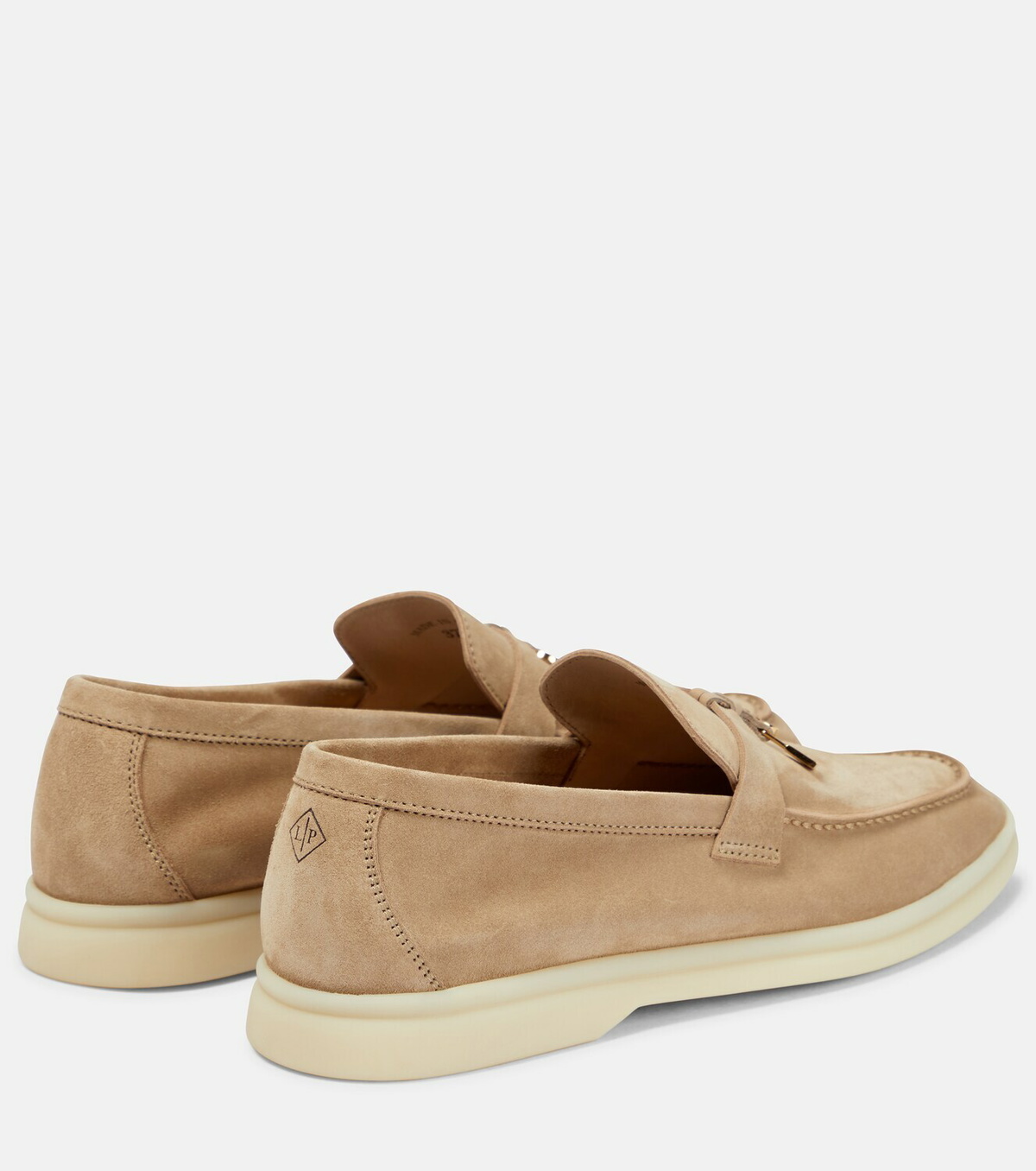 Loro Piana Summer Charms Walk suede loafers
