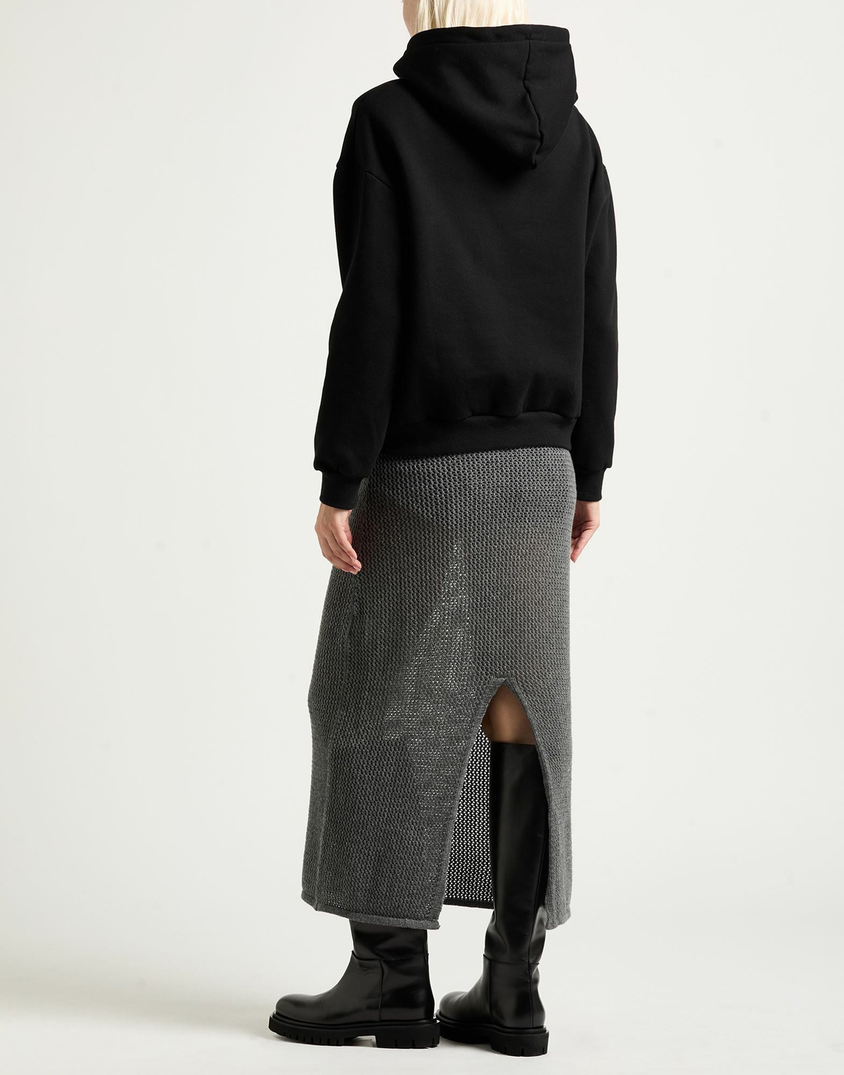 Crossley Womens Midi skirt in Grey