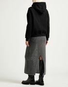 Crossley Womens Midi skirt in Grey