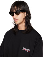 Balenciaga Tortoiseshell Cat-Eye Sunglasses