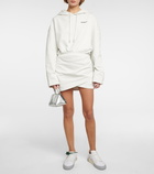 Off-White - Cotton jersey hoodie dress