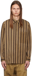 UMA WANG Beige Tab Shirt