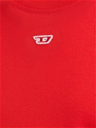 DIESEL - D-logo Cotton Jersey Slim T-shirt