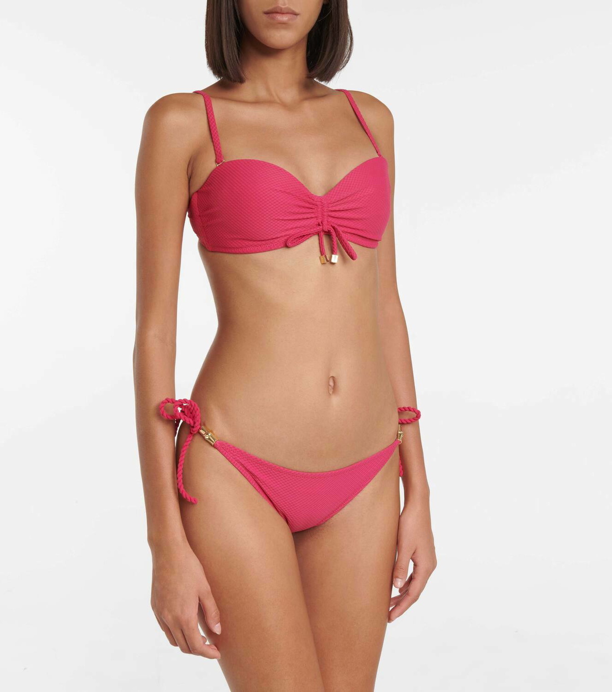 Heidi Klein Melides bandeau bikini top