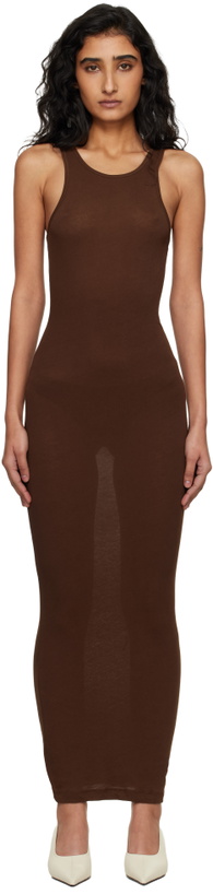 Entire Studios Off-shoulder jersey maxi dress Entire Studios