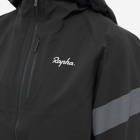 Rapha Men's Gore Tex Infinium Trail Hybrid Jacket in Black/Light Grey Marl