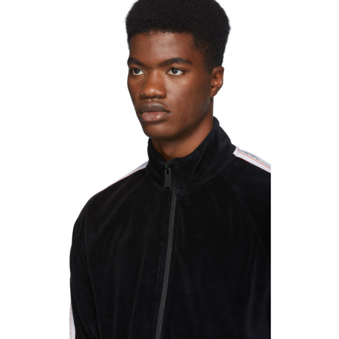 Heron Preston Black Tape Track Jacket Heron Preston