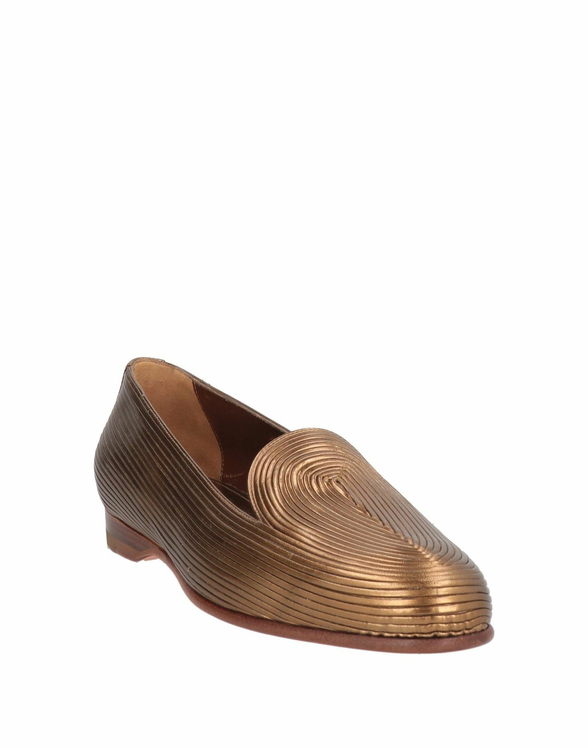 Santoni Womens Loafers in Gold