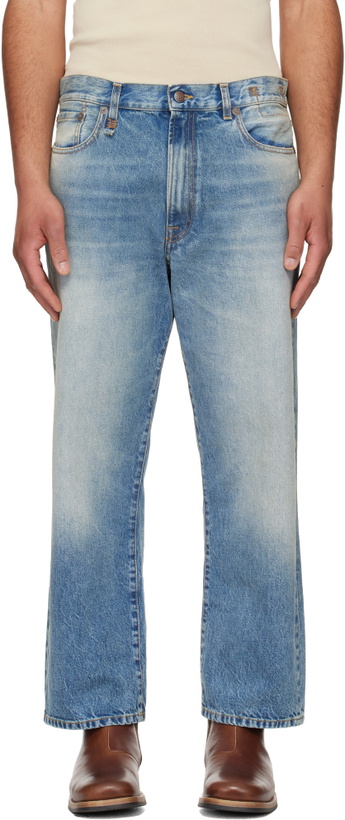 Photo: R13 Blue Washed Boyfriend Jeans