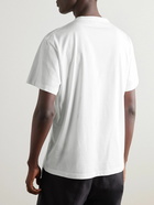 Alexander McQueen - Logo-Print Cotton-Jersey T-Shirt - White