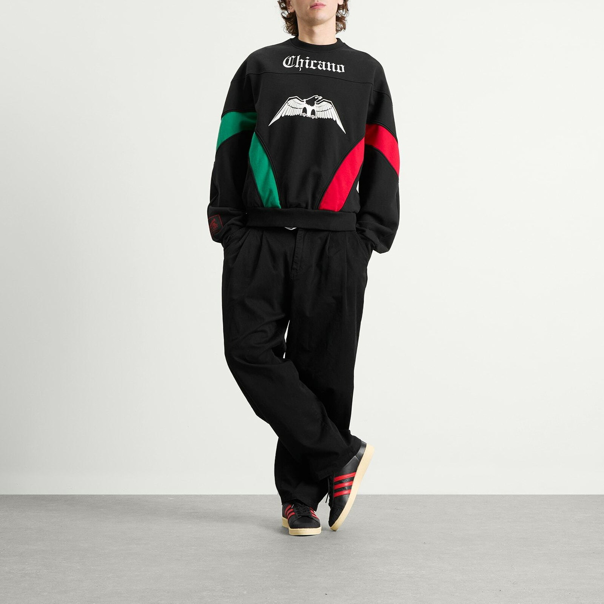 Adidas x Willy Chavarria Chicago Sweater in Black