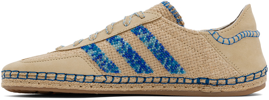 adidas gazelle silver green womens Adidas Gazelle Bold beige and red knit sneakers main image 0