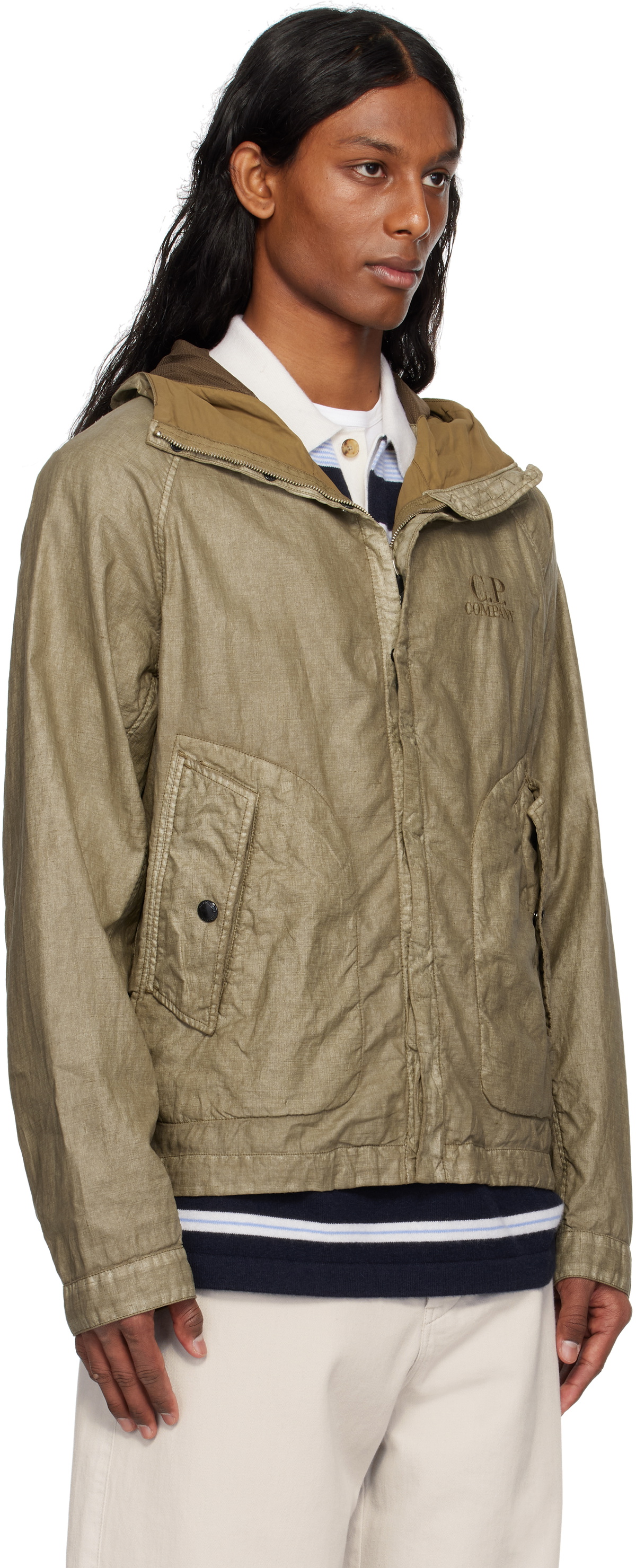 BACKDROP DIA JACKET cp Buy Palace x C.P. Company Denim 14 3/4oz Goggle Jacket