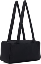 AMOMENTO Black Padded Square Shoulder Bag