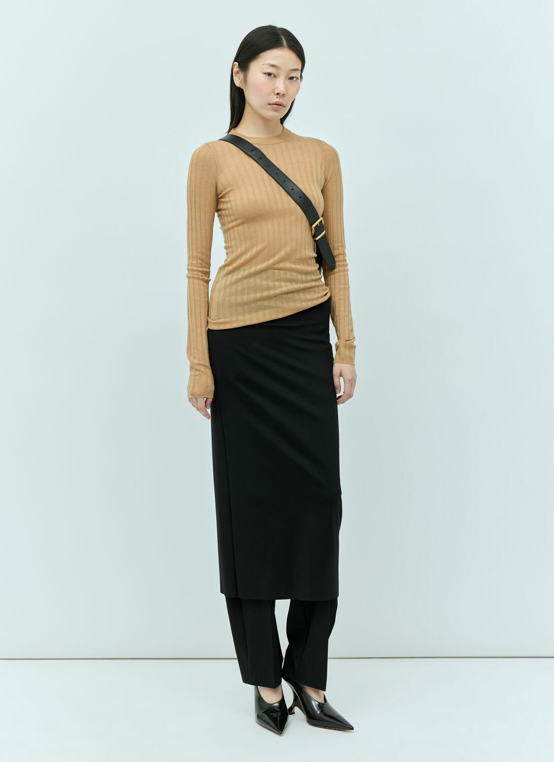 Sportmax Ribbed Wool Sweater