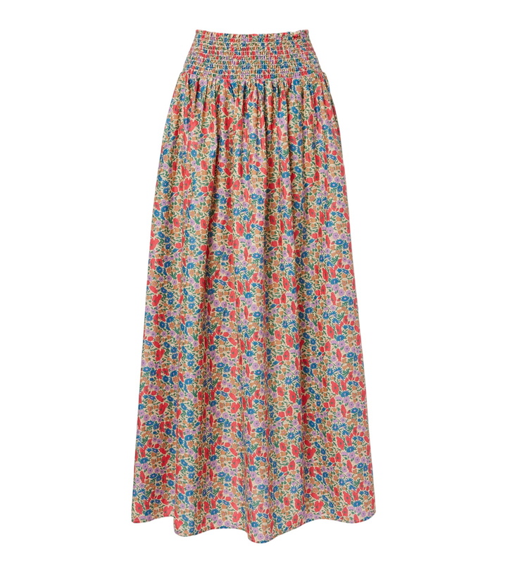 Photo: Montce Millie floral cotton maxi skirt