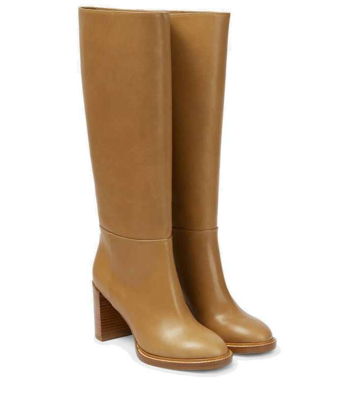 Photo: Gabriela Hearst - Bocca leather knee-high boots