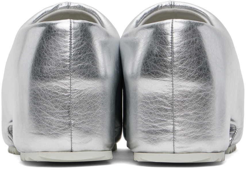 YUME YUME Silver Clog Slip-On Loafers