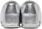 YUME YUME Silver Clog Slip-On Loafers