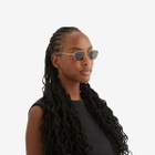 Monokel Otis Sunglasses in Gold/Green 