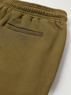 Ninety Percent - Tapered Organic Cotton-Jersey Sweatpants - Green