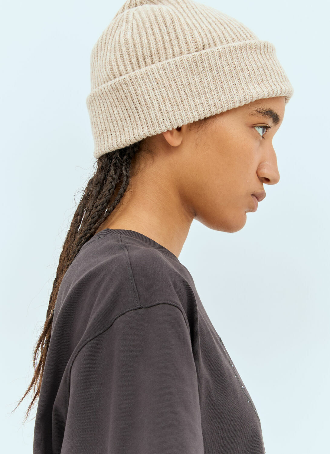 Ganni Rib Beanie Hat