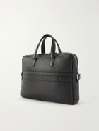 Brioni - Full-Grain Leather Briefcase - Gray