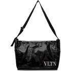 Valentino Black Large VLTN Messenger Bag