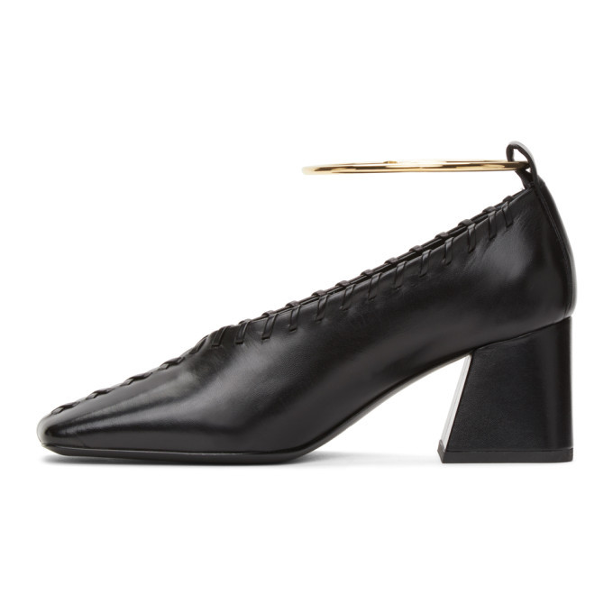 靴 jil sander L ANKLET SHOES Jil Sander leather shoes with anklets – Yourse Vintage