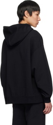 1017 ALYX 9SM Black Boxy Zip-Up Hoodie