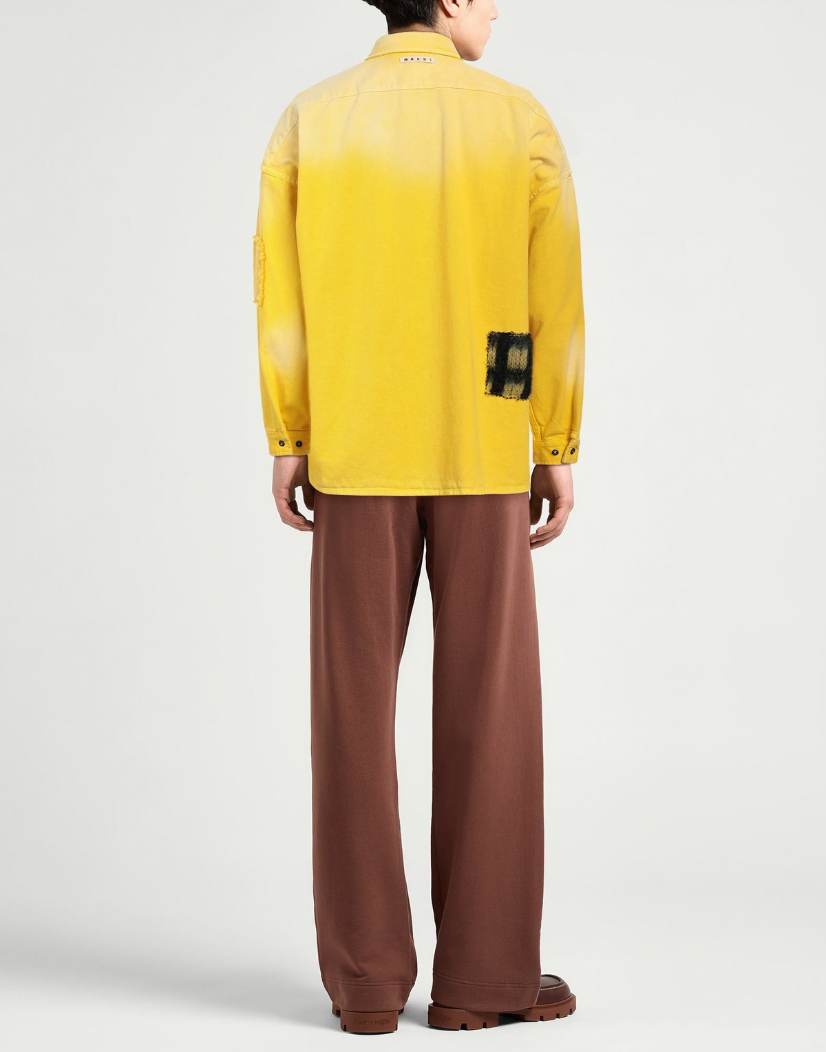 Marni Mens Shirt in Yellow