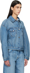JACQUEMUS Blue Le Paysan 'The de-Nîmes' Denim Jacket