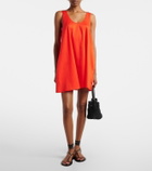 Leset Yoko cotton poplin minidress
