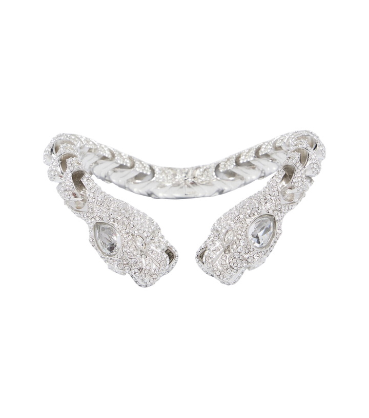 Photo: Gucci Dionysus crystal-embellished cuff bracelet
