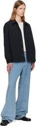 vowels Black Coach Jacket